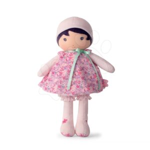 Kaloo panenka pro miminka Fleur K Tendresse 40 cm v květinových šatech z jemného textilu v dárkovém balení 962087