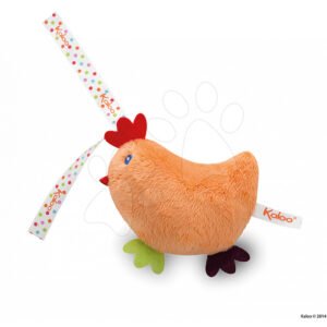 Kaloo plyšové kuřátko 963300-3 oranžové