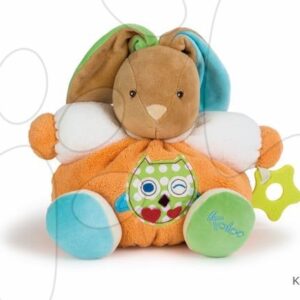 Kaloo plyšový králíček Colors-Chubby Rabbit Owl s chrastítkem 963253