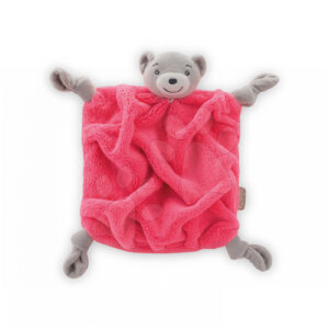 Kaloo plyšový medvěd na mazlení Neon Doudou 962329 růžový