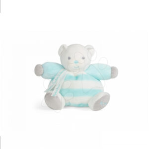 Kaloo plyšový medvídek Bebe Pastel Chubby 18 cm 960085 tyrkysově-krémový