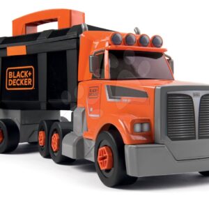 Kamion s pracovním kufříkem Black&Decker Truck Smoby a 60 doplňků s nářadím