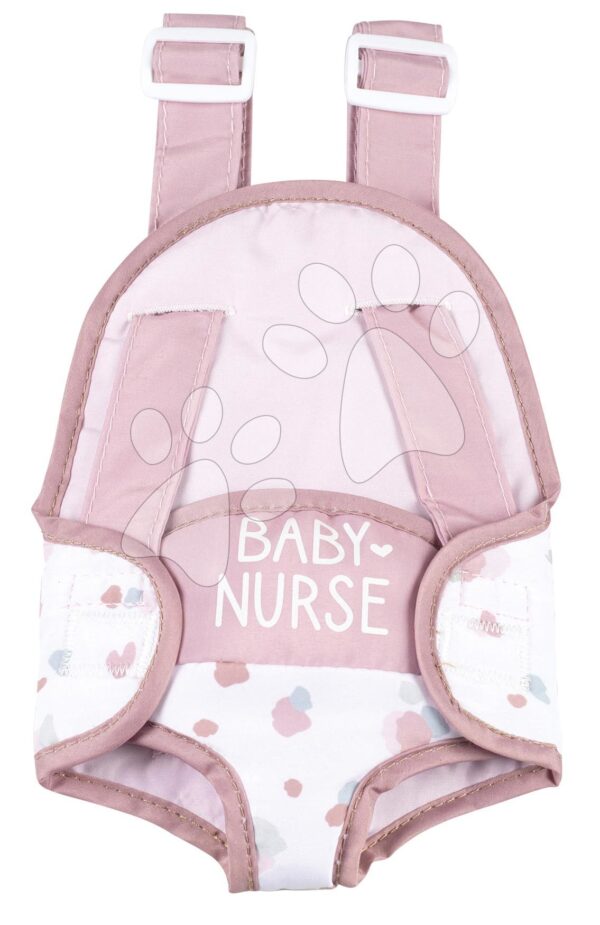 Klokanka pro 42 cm panenku Baby Carrier Natur D'Amour Baby Nurse Smoby ergonomický nosič