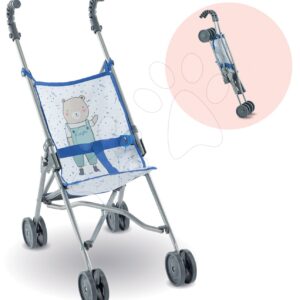 Kočárek skládací Umbrella Stroller Mon Grand Poupon Corolle Canne Blue pro 36-42 cm panenku od 24 měs