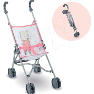 Kočárek skládací Umbrella Stroller Mon Grand Poupon Corolle Canne Pink pro 36-42 cm panenku od 24 měs