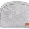 Kosmetická taštička Toiletry Pouch Beaba Tiny Dots se zipem šedá s tečkami - Image 2