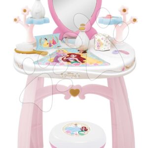 Kosmetický stolek Disney Princess Dressing Table Smoby s 10 doplňky