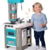 Kuchyňka elektronická Tefal Studio 360° Bubble Smoby tyrkysová s magickým bubláním a 28 doplňků - Image 2