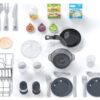 Kuchyňka elektronická Tefal Studio Kitchen Bubble 360° Smoby s magickým bubláním a 28 doplňků 100 cm výška/51 cm pult - Image 2
