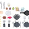 Kuchyňka elektronická s bubláním v hrnci Tefal Studio XL Bubble 360° Smoby s funkčními spotřebiči a potravinami 34 doplňků 100 cm výška/51 cm pult - Image 2