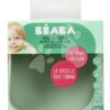 Miska pro miminka Silicone Suction Bowl Beaba Sage Green ze silikonu zelená od 4 měsíců - Image 2