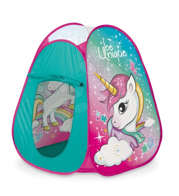 Mondo stan pro děti Jednorožec Unicorn Pop Up Mondo s taškou tyrkysový 28520