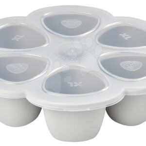 Multidávkovač na jídlo Light Mist Beaba silikonový 6 x 150 ml šedý od 0 měsíců