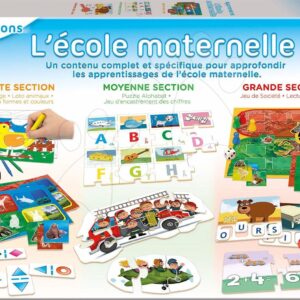 Naučné hry Kit L'Ecole Maternell Educa puzzle a skládačky 3–6 let