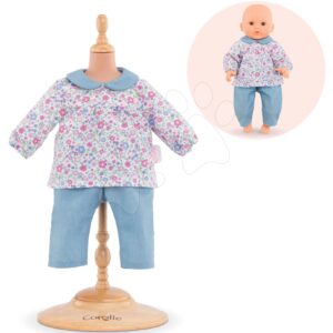 Oblečení Blouse Flower & Pants Corolle pro 30cm panenku od 18 měsíců
