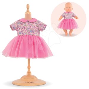 Oblečení Dress Pink Sweet Dreams Mon Grand Poupon Corolle pro 36cm panenku od 24 měsíců