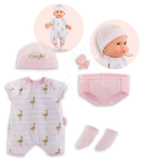 Oblečení Layette set Mon Grand Poupon Corolle pro 36cm panenku od 24 měs