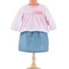 Oblečení sada Top & Skirt Mon Grand Poupon Corolle pro 36cm panenku od 24 měsíců - Image 2