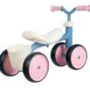 Odrážedlo Rookie Pink Smoby s kovovou konstrukcí a točícími řídítky od 12 měsíců - Image 2
