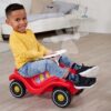 Odrážedlo auto Bobby Car Classic Led BIG červené se svítící karoserií a klaksonem od 12 měsíců - Image 2