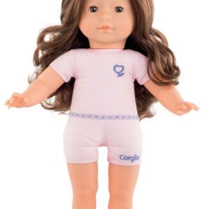 Panenka na oblékání Pénélope Ma Corolle dlouhé hnědé vlasy a hnědé mrkací oči 36 cm od 4 let