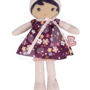 Panenka pro miminka Violette Doll Tendresse Kaloo 25 cm ve fialových šatech z jemného textilu od 0 měsíců