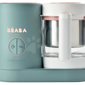 Parní vařič a mixér Beaba Babycook® Neo Eucalyptus zeleno-stříbrný od 0 měsíců