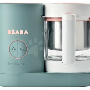 Parní vařič a mixér Beaba Babycook® Neo Eucalyptus zeleno-stříbrný od 0 měsíců