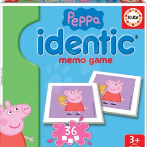 Pexeso Peppa Pig Identic Educa paměťová hra 36 karet