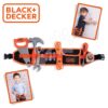 Pracovní opasek Black&Decker Toolbelt Smoby 44 cm délka a 14 kusů nářadí - Image 2