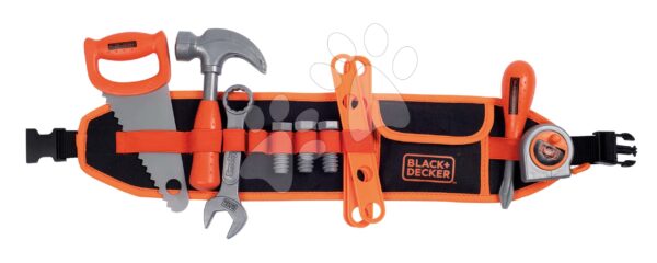 Pracovní opasek Black&Decker Toolbelt Smoby 44 cm délka a 14 kusů nářadí