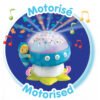 Projektor k postýlce Hříbek Cotoons Smoby se světlem a 4 melodiemi od 0 měsíců - Image 2