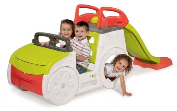 Prolézačka auto Adventure Car Smoby se zvukem