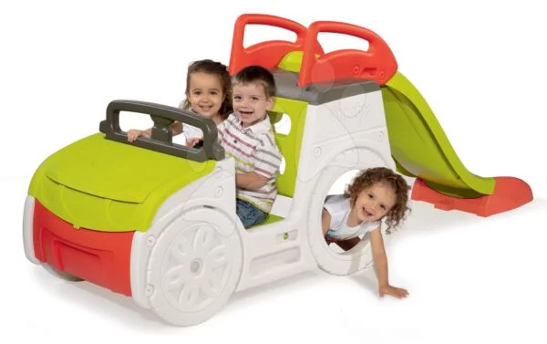 Prolézačka auto Adventure Car Smoby se zvukem