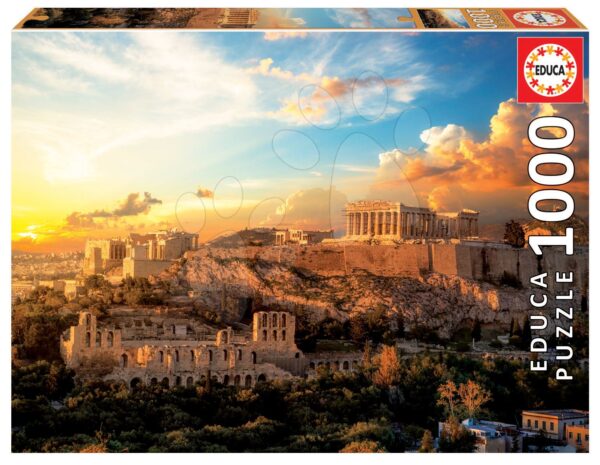 Puzzle Acropolis of Athens Educa 1000 dílů a Fix lepidlo od 11 let