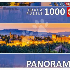 Puzzle Alhambra Granada Educa 1000 dílků a Fix lepidlo
