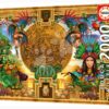 Puzzle Aztec Mayan Montage Educa 2000 dílků a Fix lepidlo - Image 2