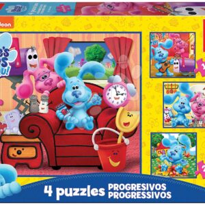 Puzzle Baby Puzzles Blue´s Clues Educa 12-16-20-25 dílků