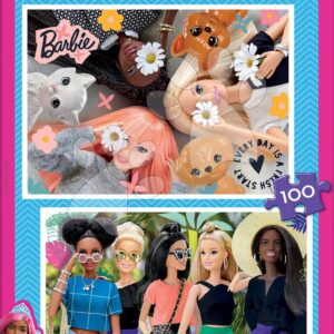 Puzzle Barbie Disney Educa 2 x 100 dílků