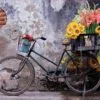Puzzle Bicycle with Flowers Educa 500 dílů a Fix lepidlo od 11 let - Image 2