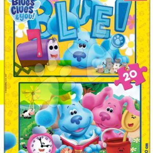 Puzzle Blue´s Clues Educa 2 x 20 dílků