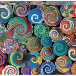 Puzzle Collage Andrea Tilk Educa 1000 dílků a Fix lepidlo v balení od 11 let