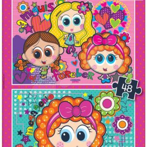 Puzzle Distroller Educa 2 x 48 dílků od 4 let