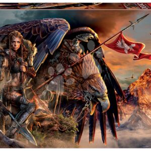 Puzzle Eagle Rider Educa 2000 dílků a Fix lepidlo