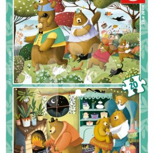 Puzzle Forest Tales Educa 2 x 20 dílků