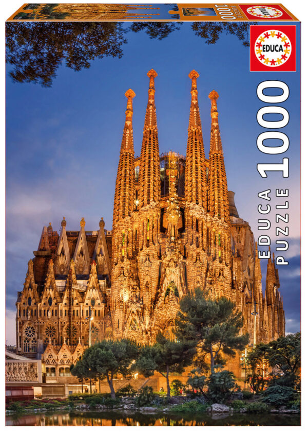 Puzzle Genuine Sagrada Familia Educa 1000 dílků od 11 let