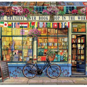 Puzzle Greatest Bookshop in the World Educa 5000 dílků od 11 let