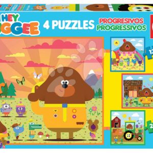Puzzle Hey Duggee Progressive Educa 12-16-20-25 dílků