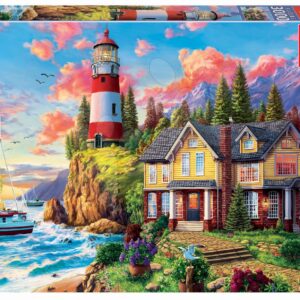 Puzzle Lighthouse near the Ocean Educa 3000 dielov EDU18507