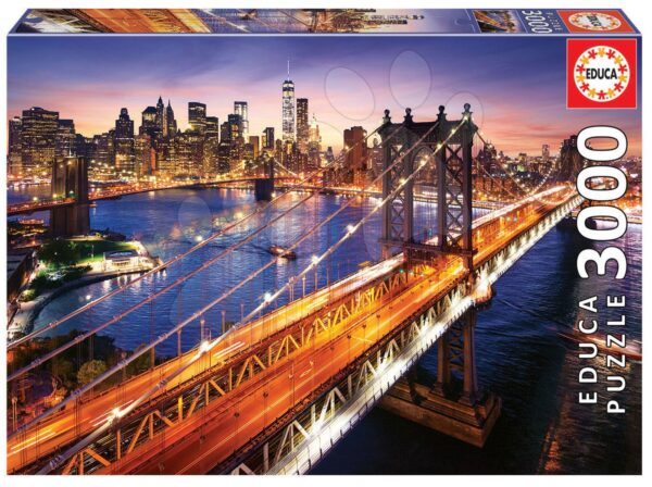 Puzzle Manhattan at Sunset Educa 3000 dílků od 11 let